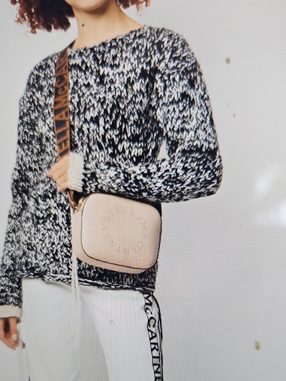 Stella McCartney Logo Mini Crossbody Bag with Branded Strap - Picture 10 of 10
